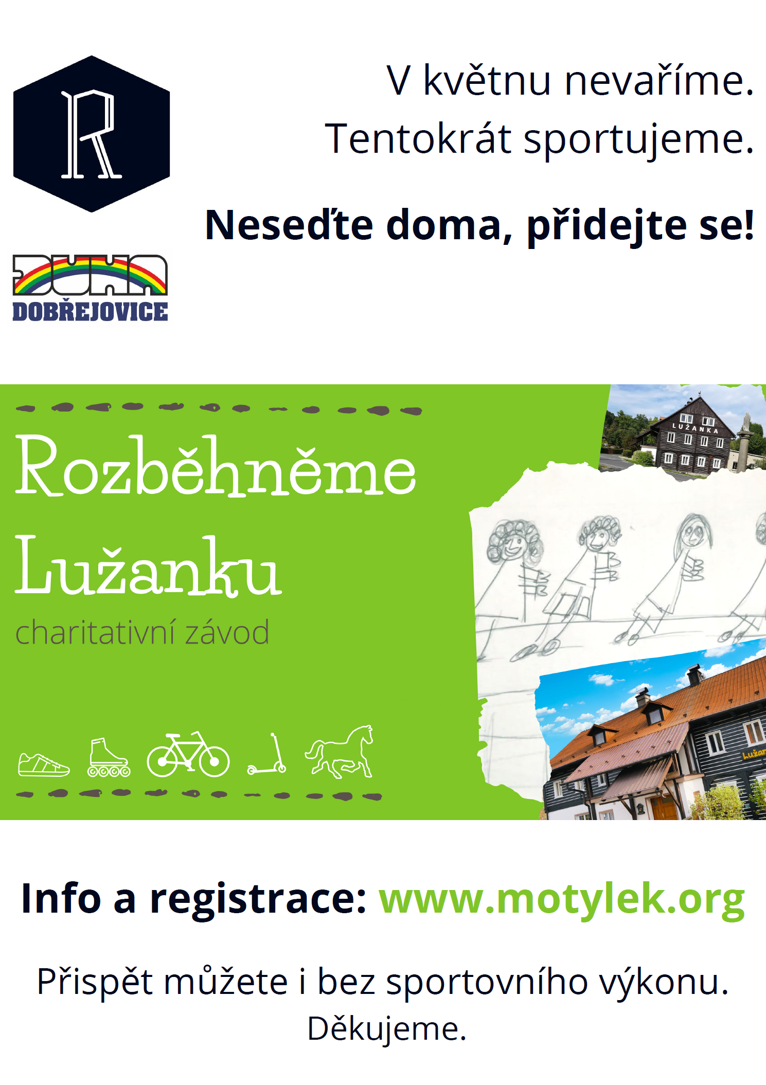 Neseďte doma – pojďte do přírody